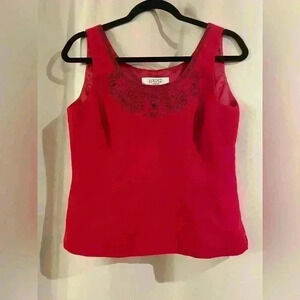 Women’s Red Kasper Blouse